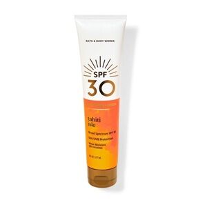 Bath & Body Works Tahiti Isle SPF 30 Sunscreen Lotion